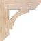 Ekena Millwork Merced Slat Smooth Bracket, Douglas Fir, 3 1/2"W x 16"D x 16"H BKT04X16X16MRC06SDF - alternate 2